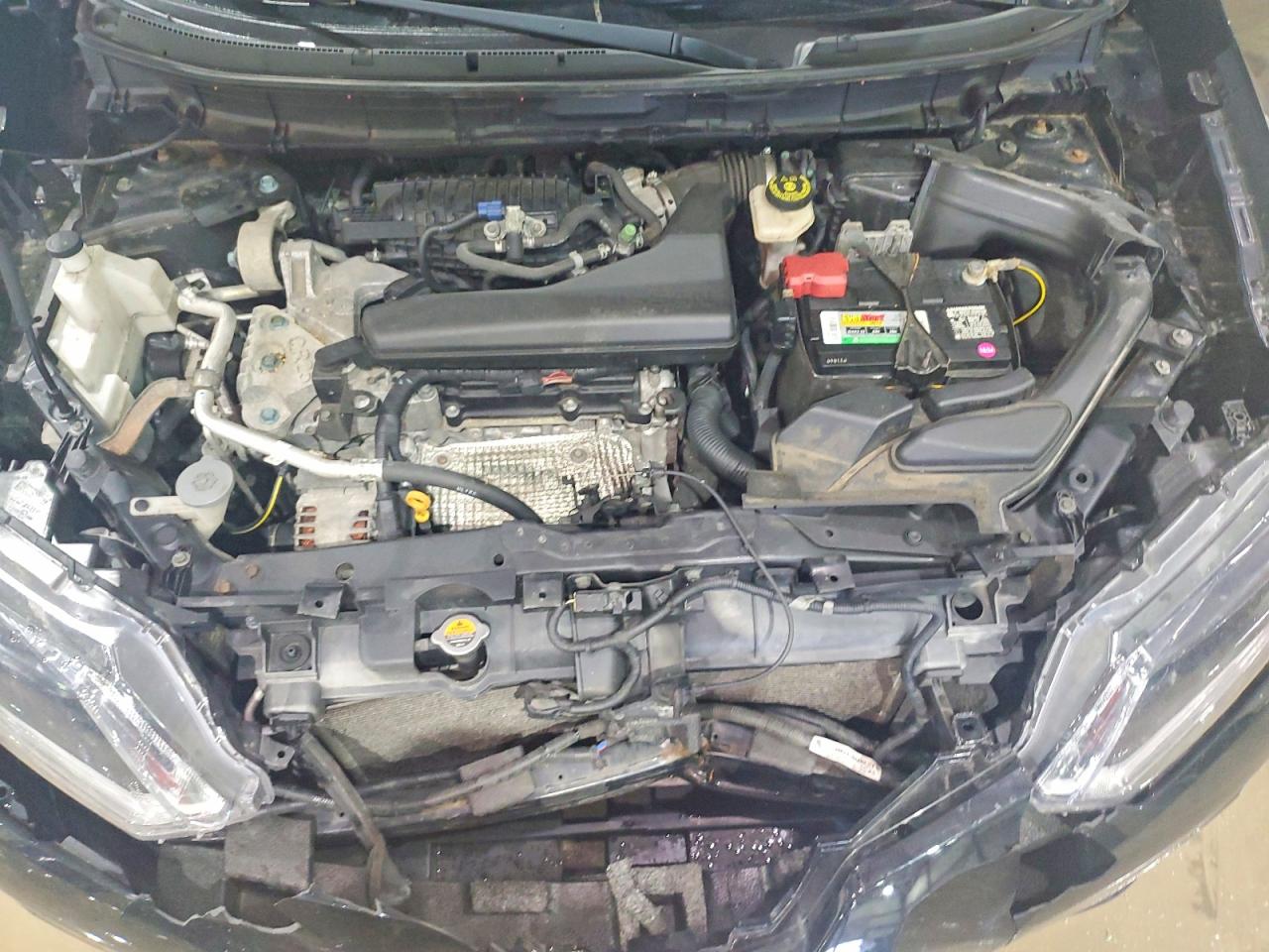 2015 Nissan Rogue Sv Black vin: KNMAT2MVXFP568415
