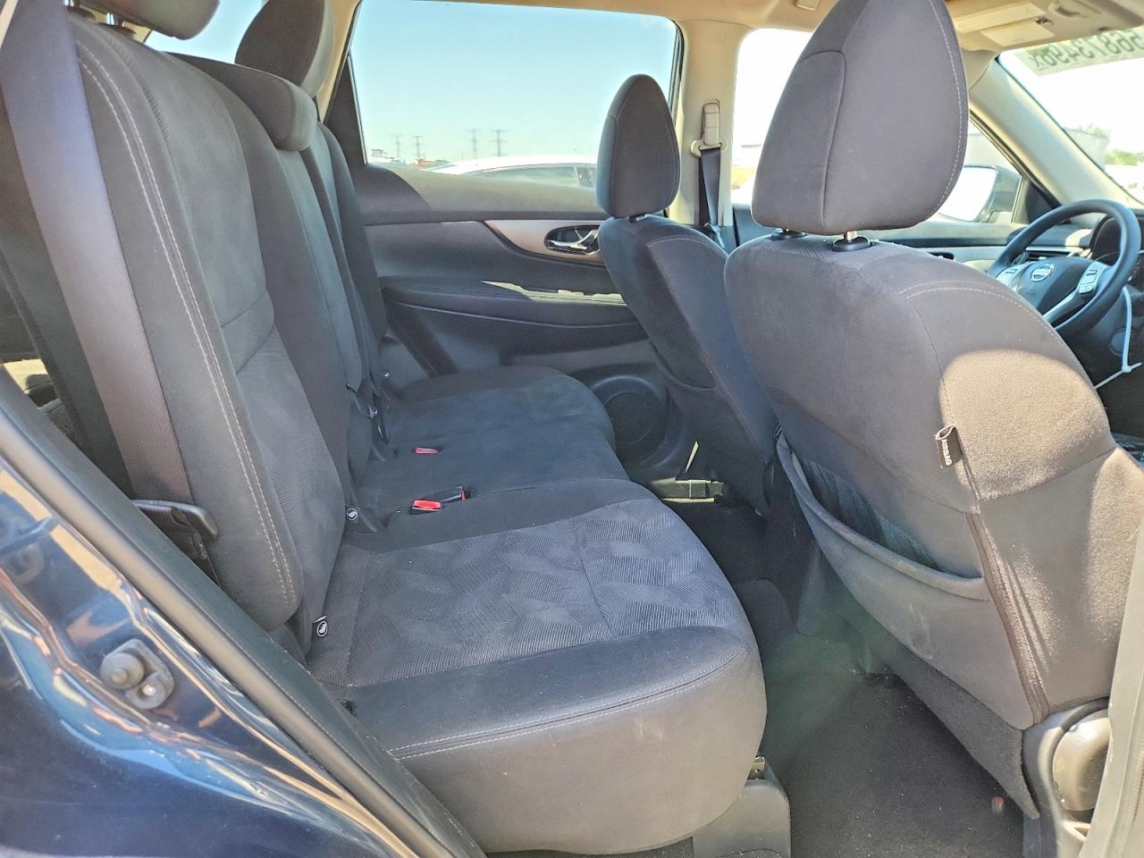 2016 Nissan Rogue Sv Синий vin: KNMAT2MVXGP668418