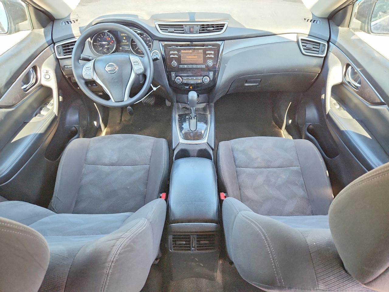 2016 Nissan Rogue Sv Синий vin: KNMAT2MVXGP668418