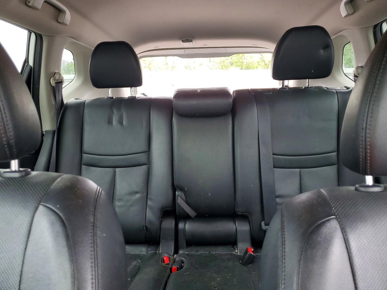 2016 Nissan Rogue Sl White vin: KNMAT2MVXGP673232