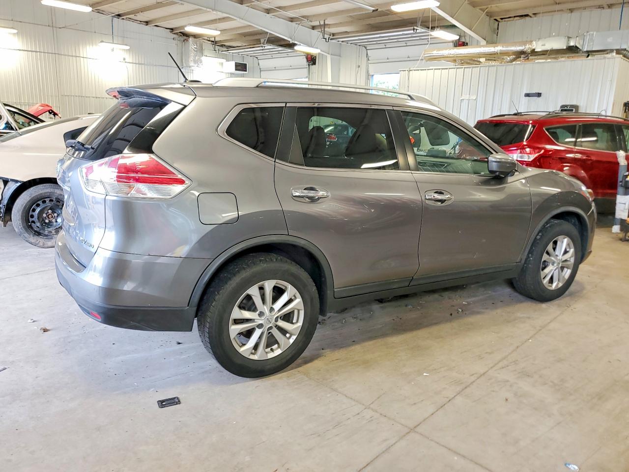 2016 Nissan Rogue Sv Charcoal vin: KNMAT2MVXGP700946