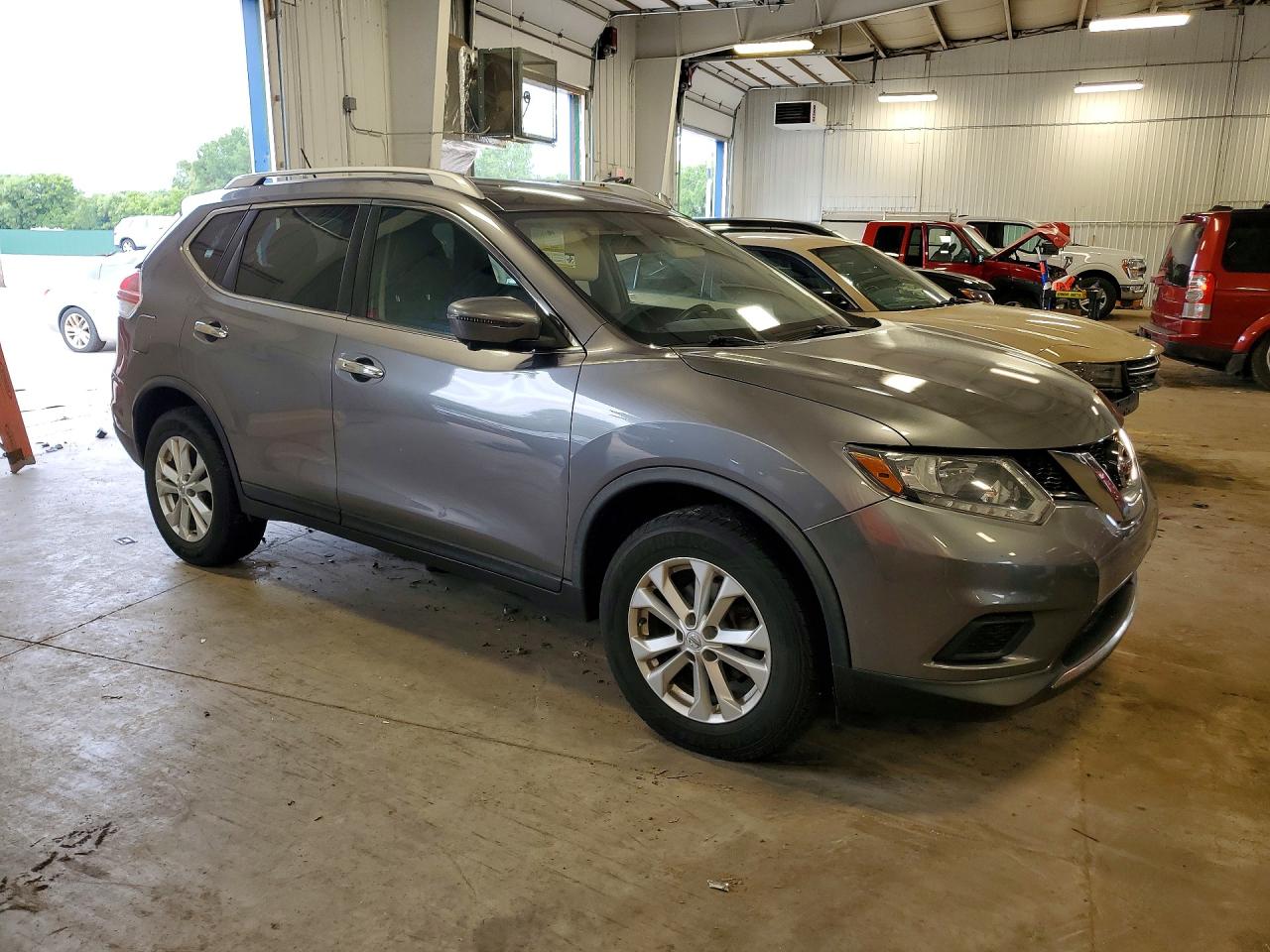 2016 Nissan Rogue Sv Charcoal vin: KNMAT2MVXGP700946
