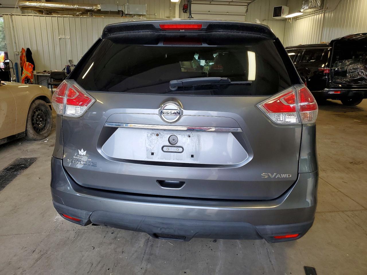 2016 Nissan Rogue Sv Charcoal vin: KNMAT2MVXGP700946