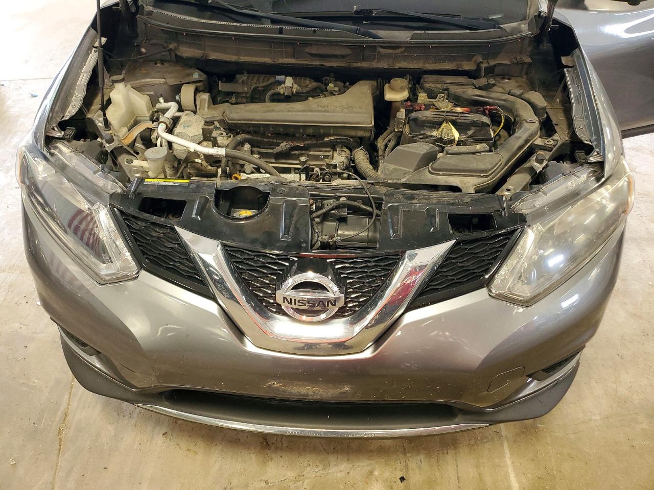 2016 Nissan Rogue Sv Charcoal vin: KNMAT2MVXGP700946