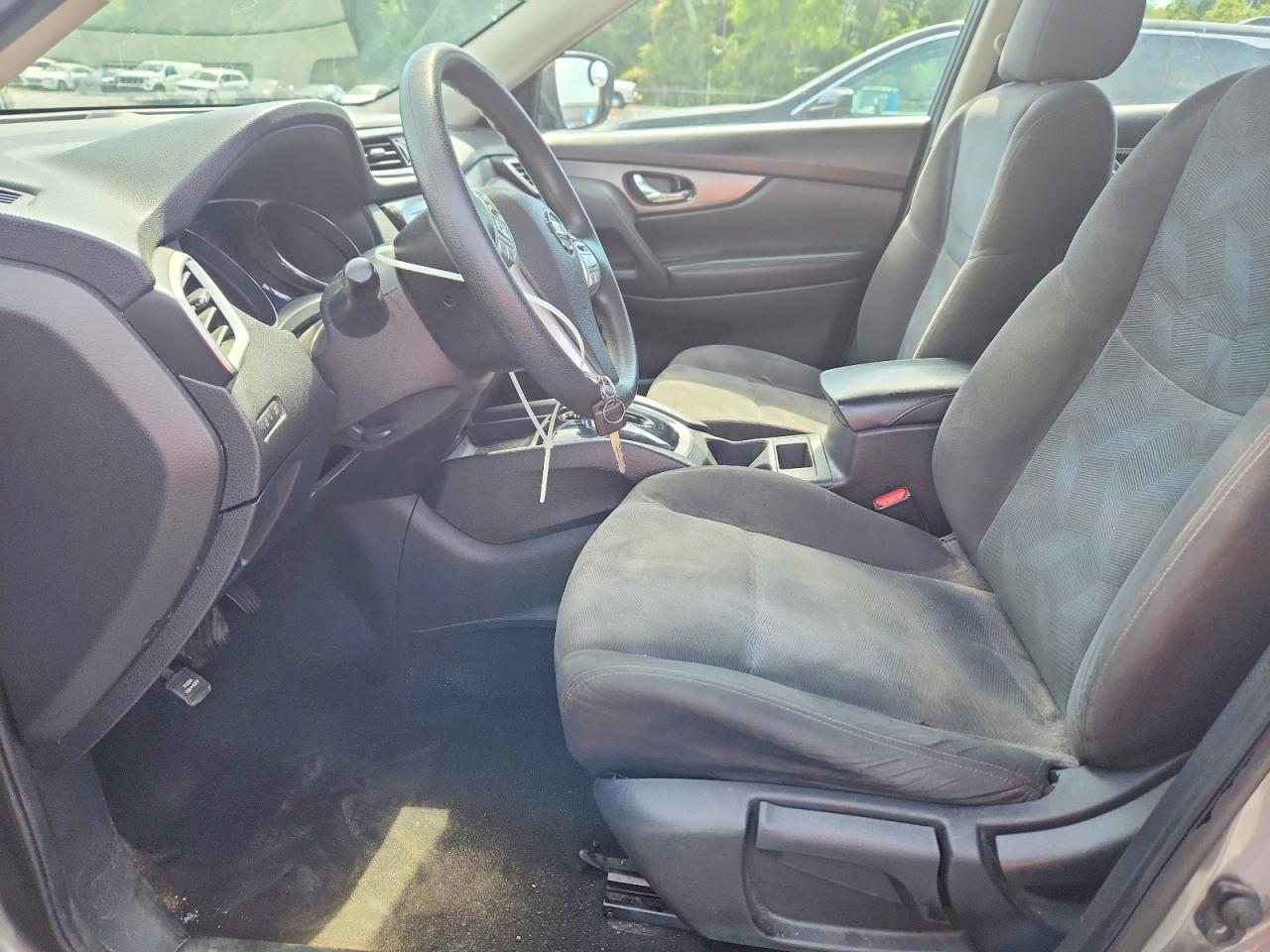 2016 Nissan Rogue S Серый vin: KNMAT2MVXGP712496