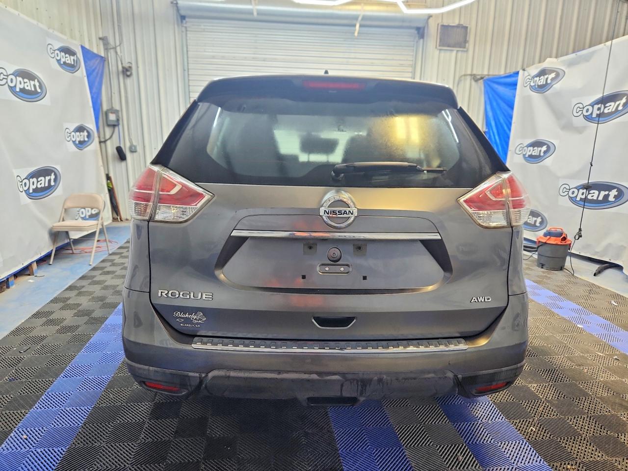 2016 Nissan Rogue S Серый vin: KNMAT2MVXGP712496