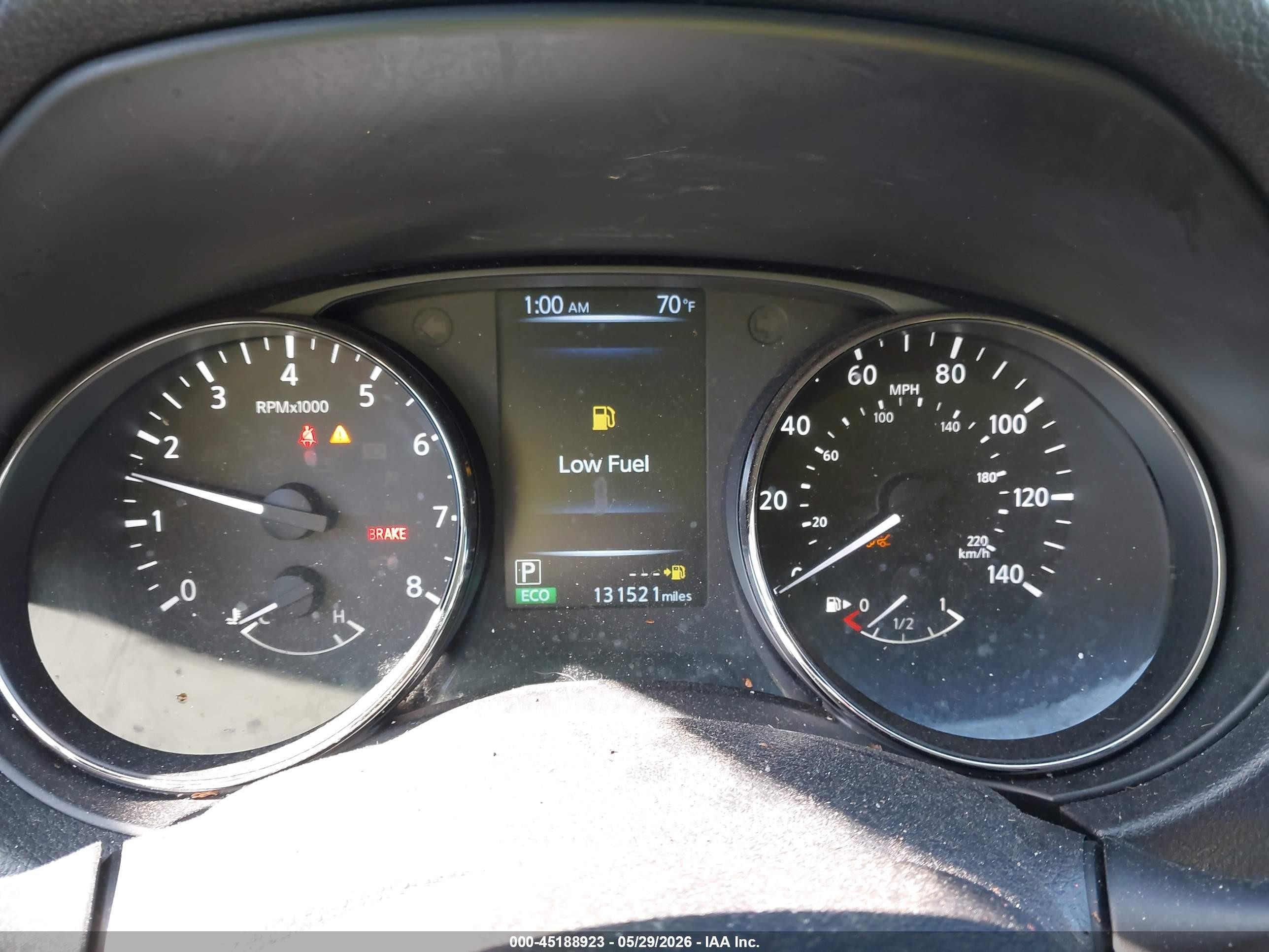 2017 Nissan Rogue Sv Black vin: KNMAT2MVXHP606440