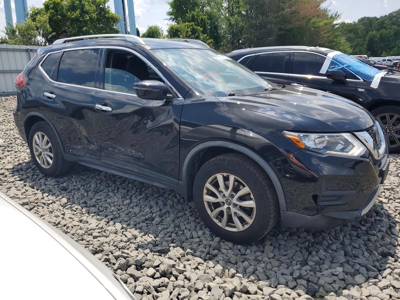 2018 Nissan Rogue Sv Black vin: KNMAT2MVXJP621963