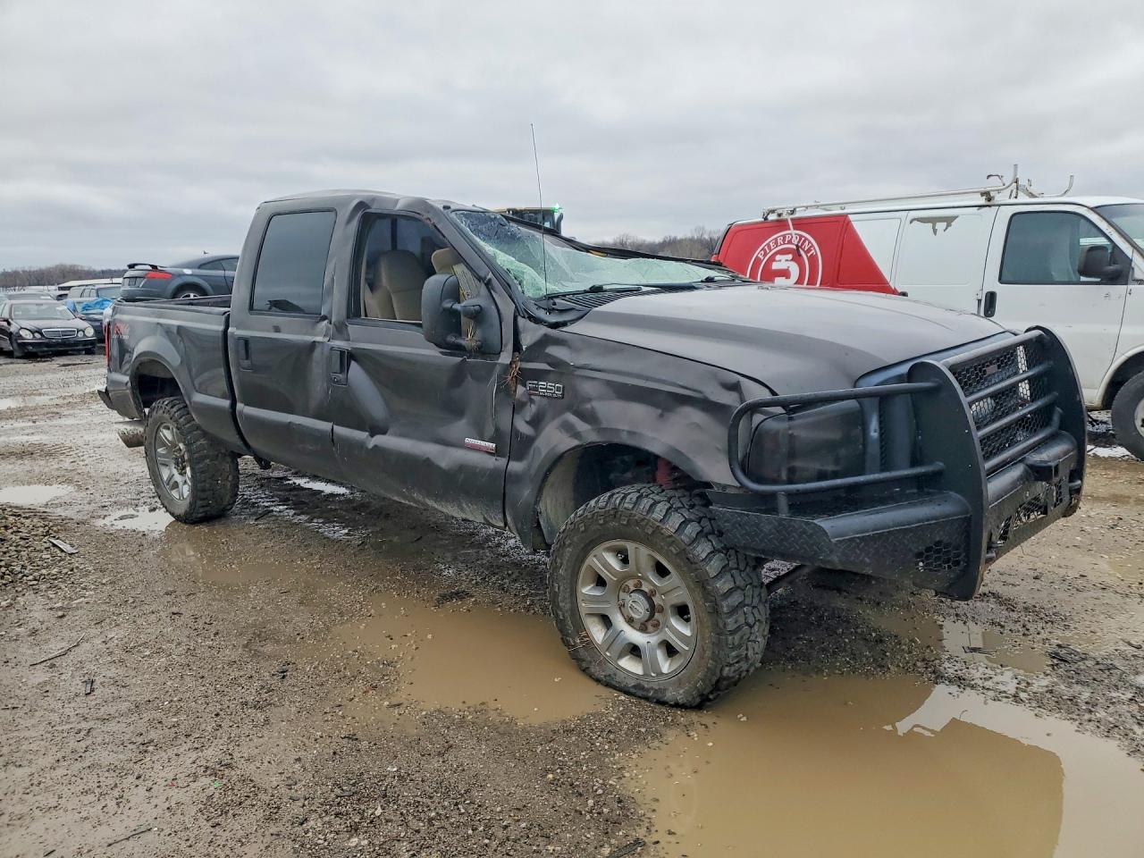 2005 Ford F250 Gray vin: KS134513