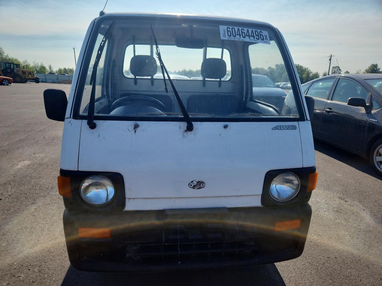 1990 Subaru Sambar Ks4 White vin: KS4004472