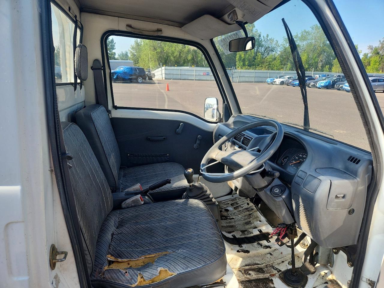 1990 Subaru Sambar Ks4 White vin: KS4004472