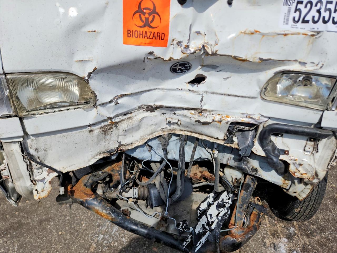 1997 Subaru Sandbar White vin: KS4345896