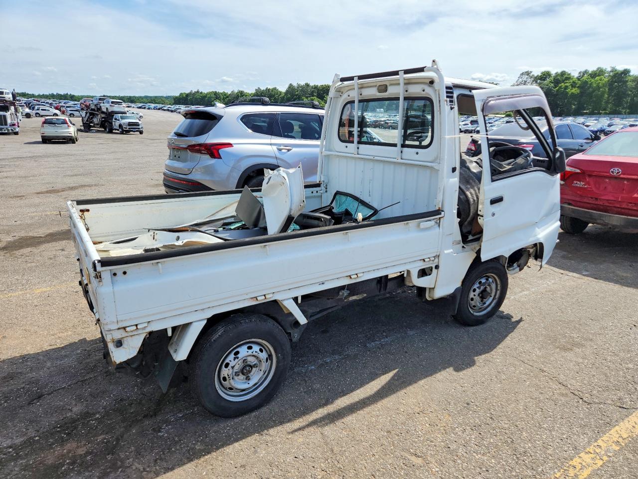 1997 Subaru Sandbar White vin: KS4345896