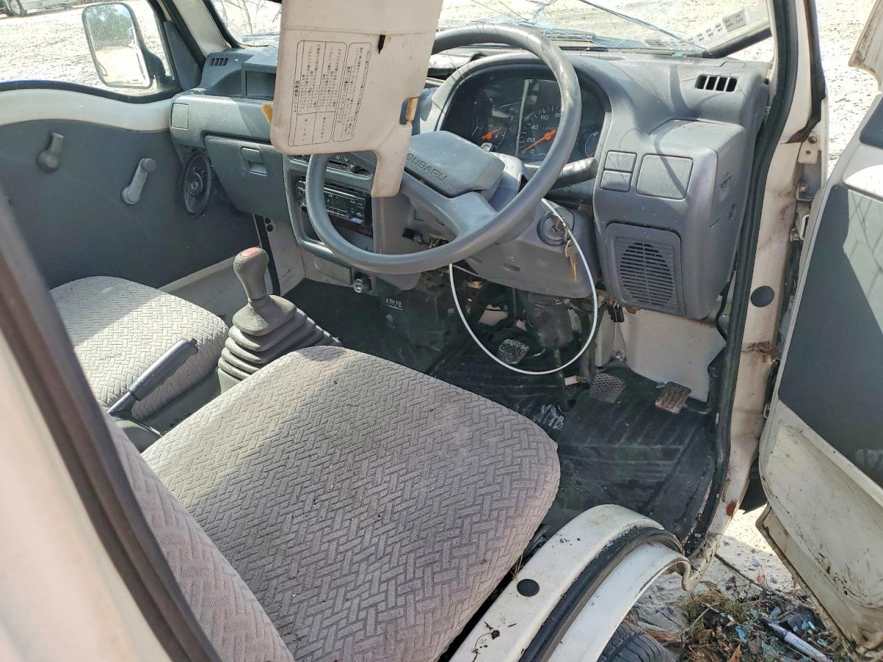 1997 Subaru Sambar White vin: KS4347286