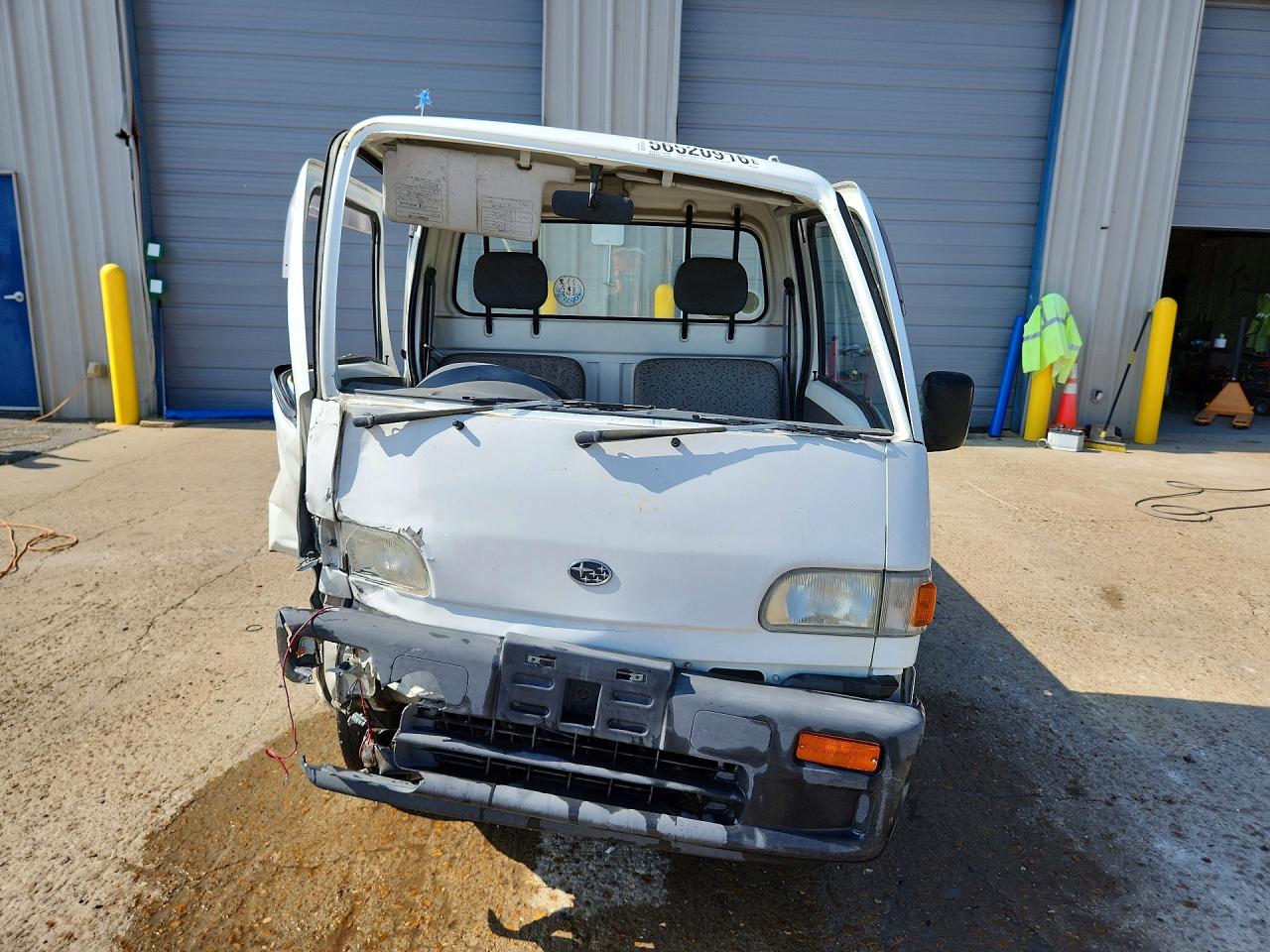 1998 Subaru Sambar Cla White vin: KS4352362