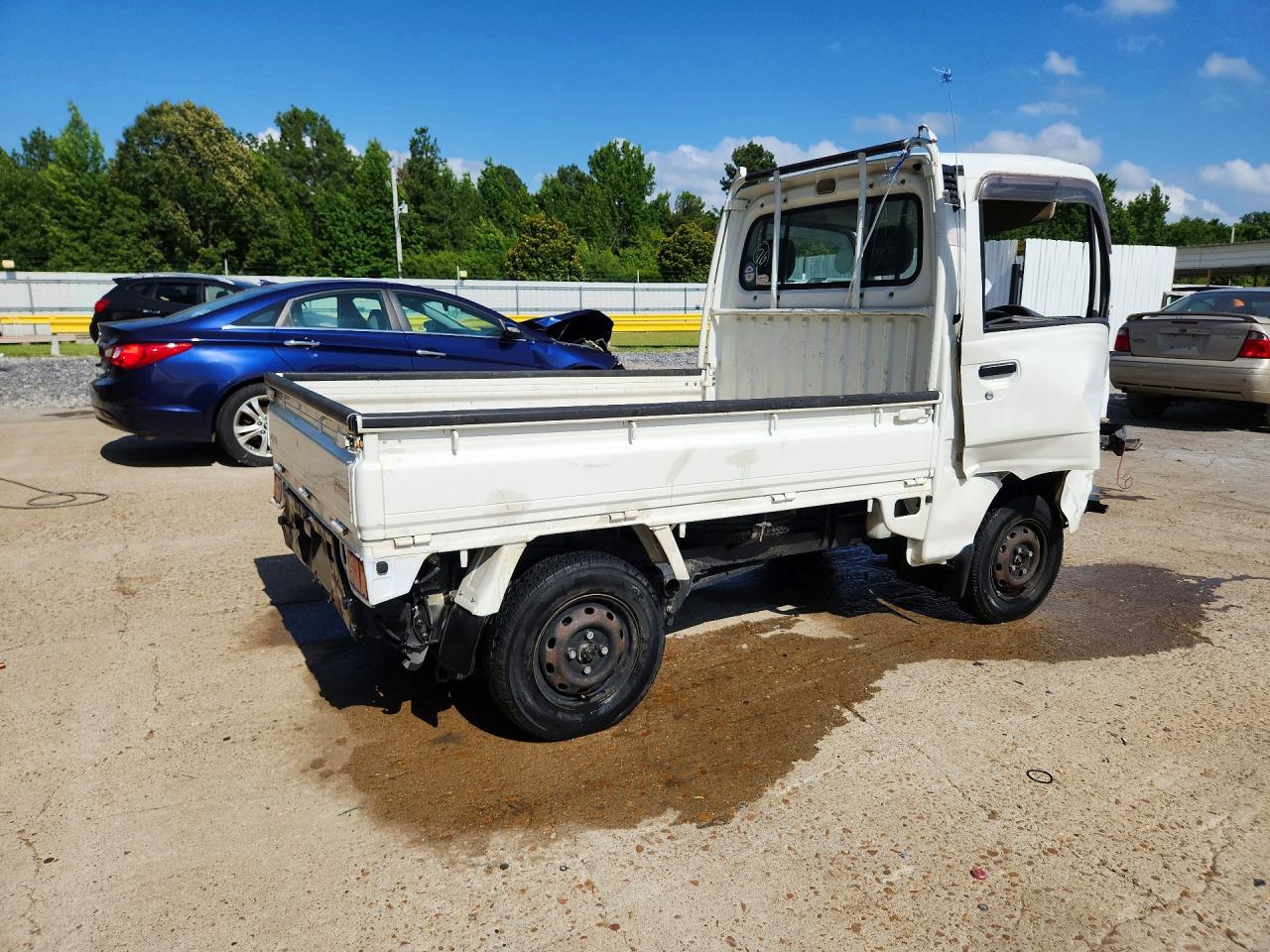 1998 Subaru Sambar Cla White vin: KS4352362