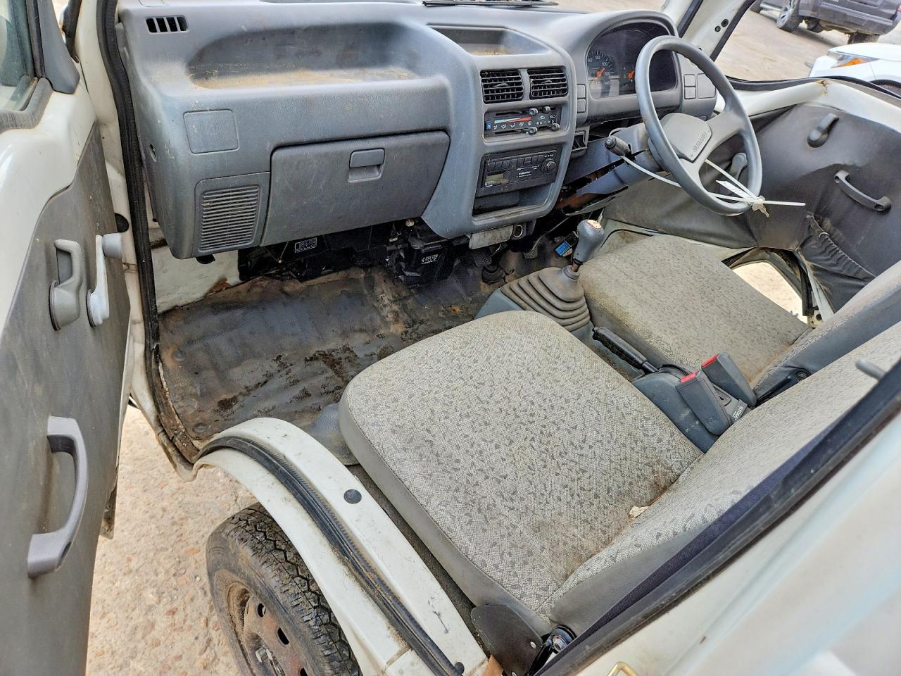 1998 Subaru Sambar Cla White vin: KS4352362