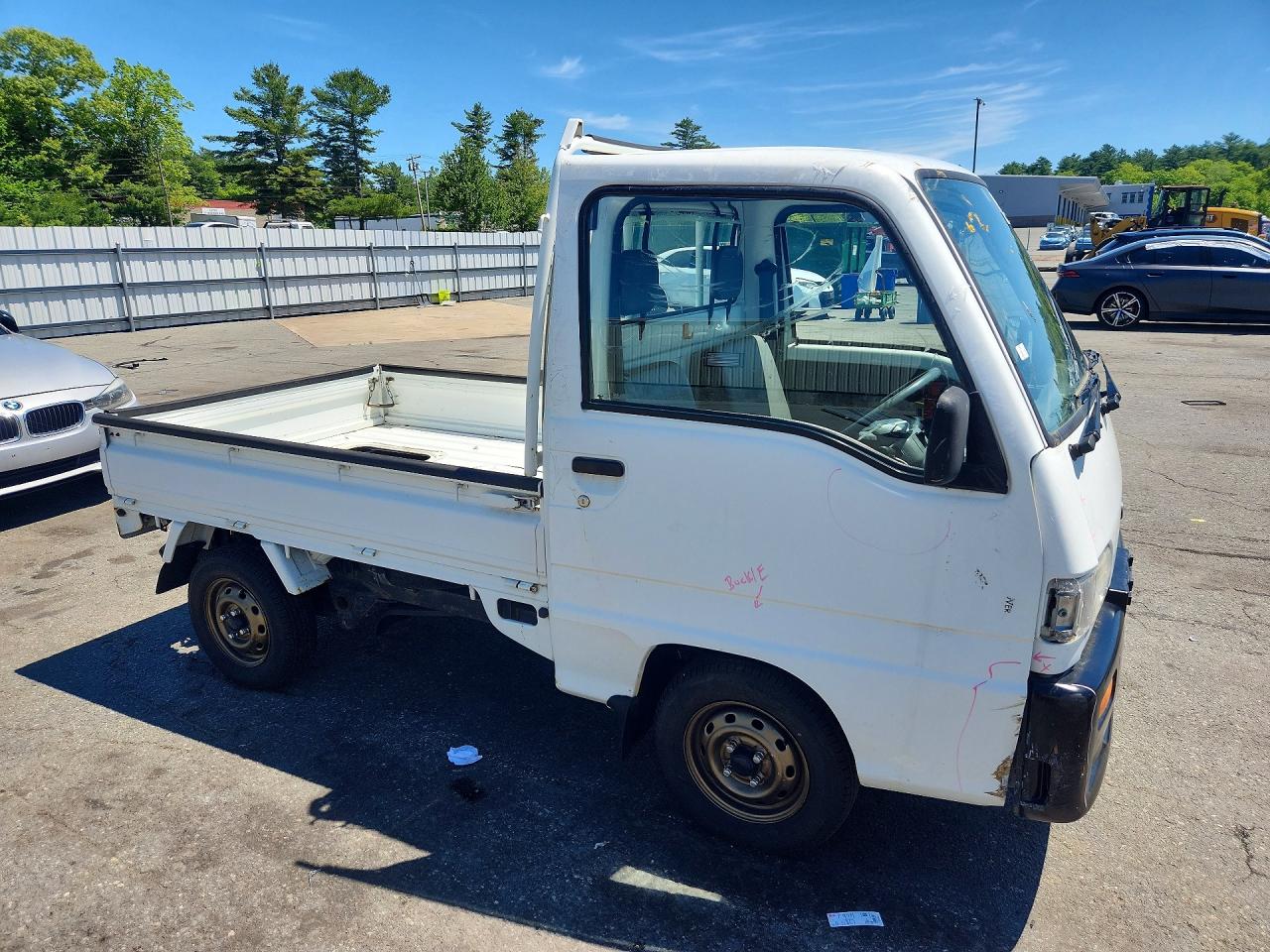 1998 Subaru Sambar White vin: KS4366403