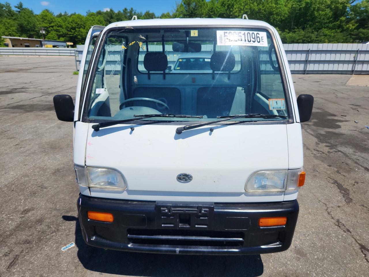 1998 Subaru Sambar White vin: KS4366403