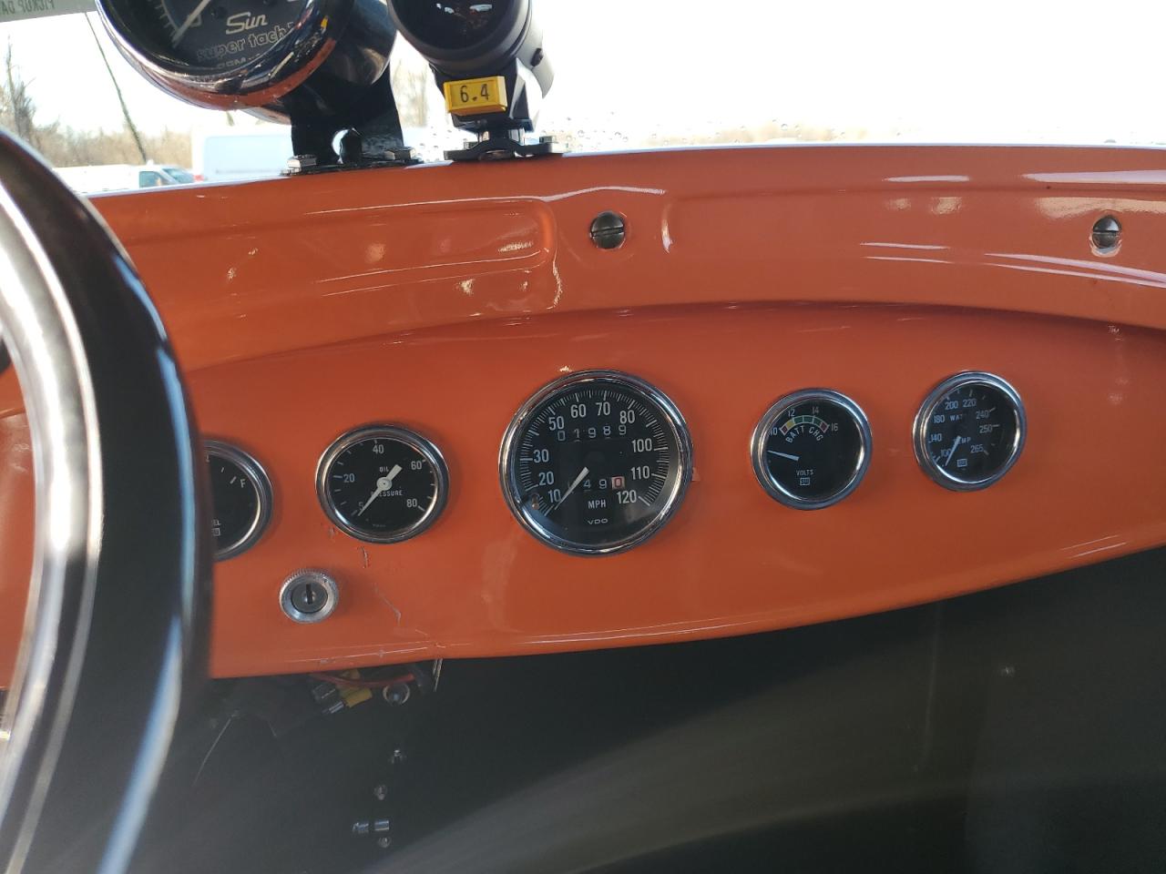 1930 Ford Model A Orange vin: KY10476