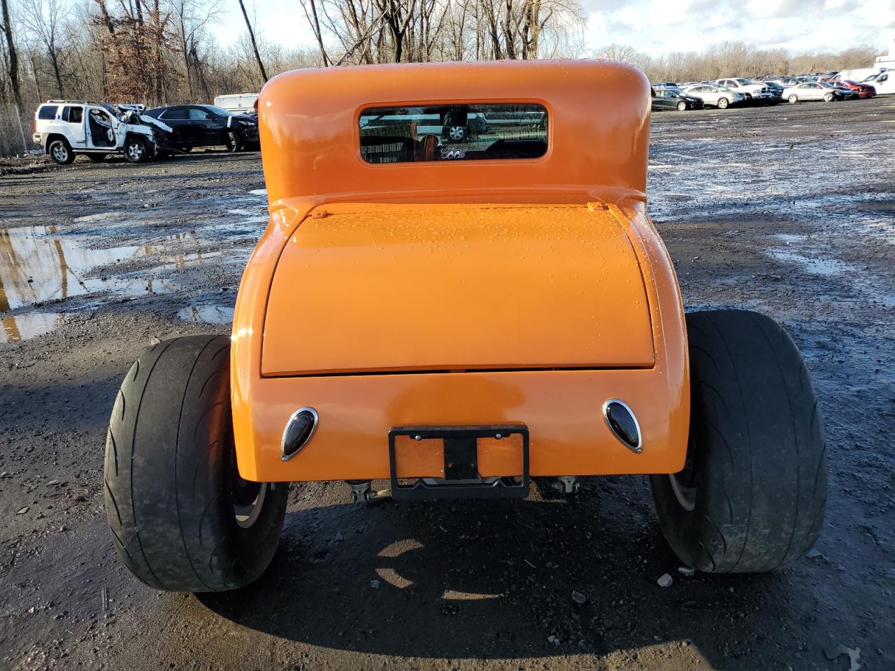 1930 Ford Model A Orange vin: KY10476
