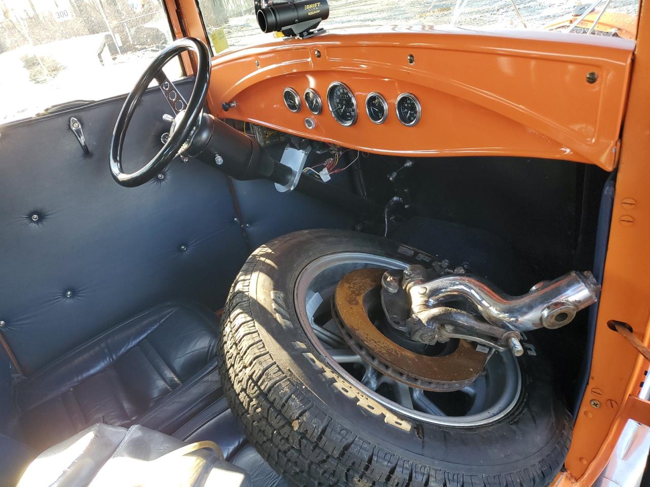 1930 Ford Model A Orange vin: KY10476