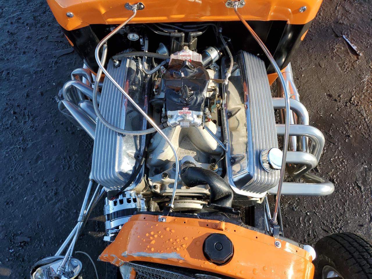 1930 Ford Model A Orange vin: KY10476