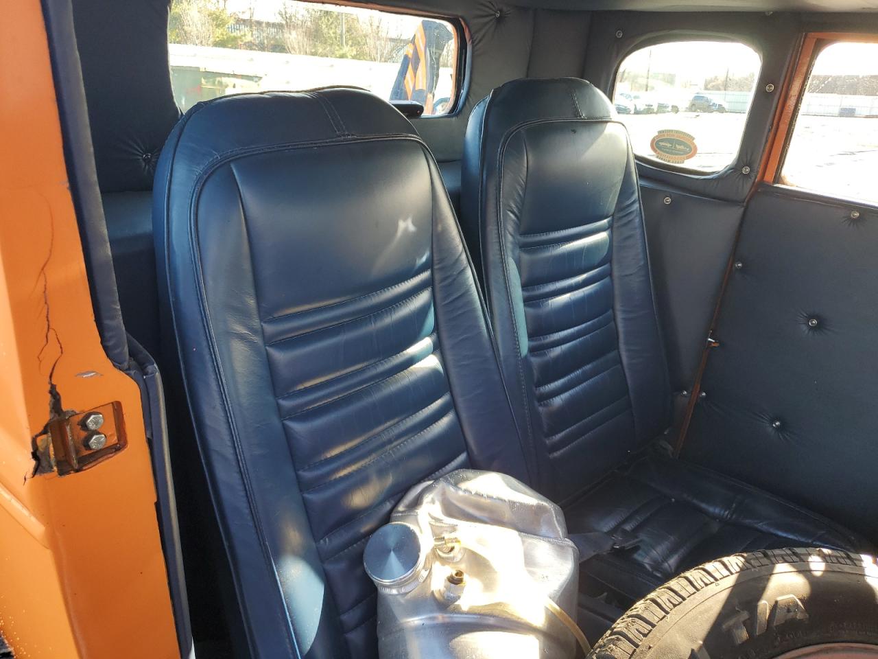 1930 Ford Model A Orange vin: KY10476