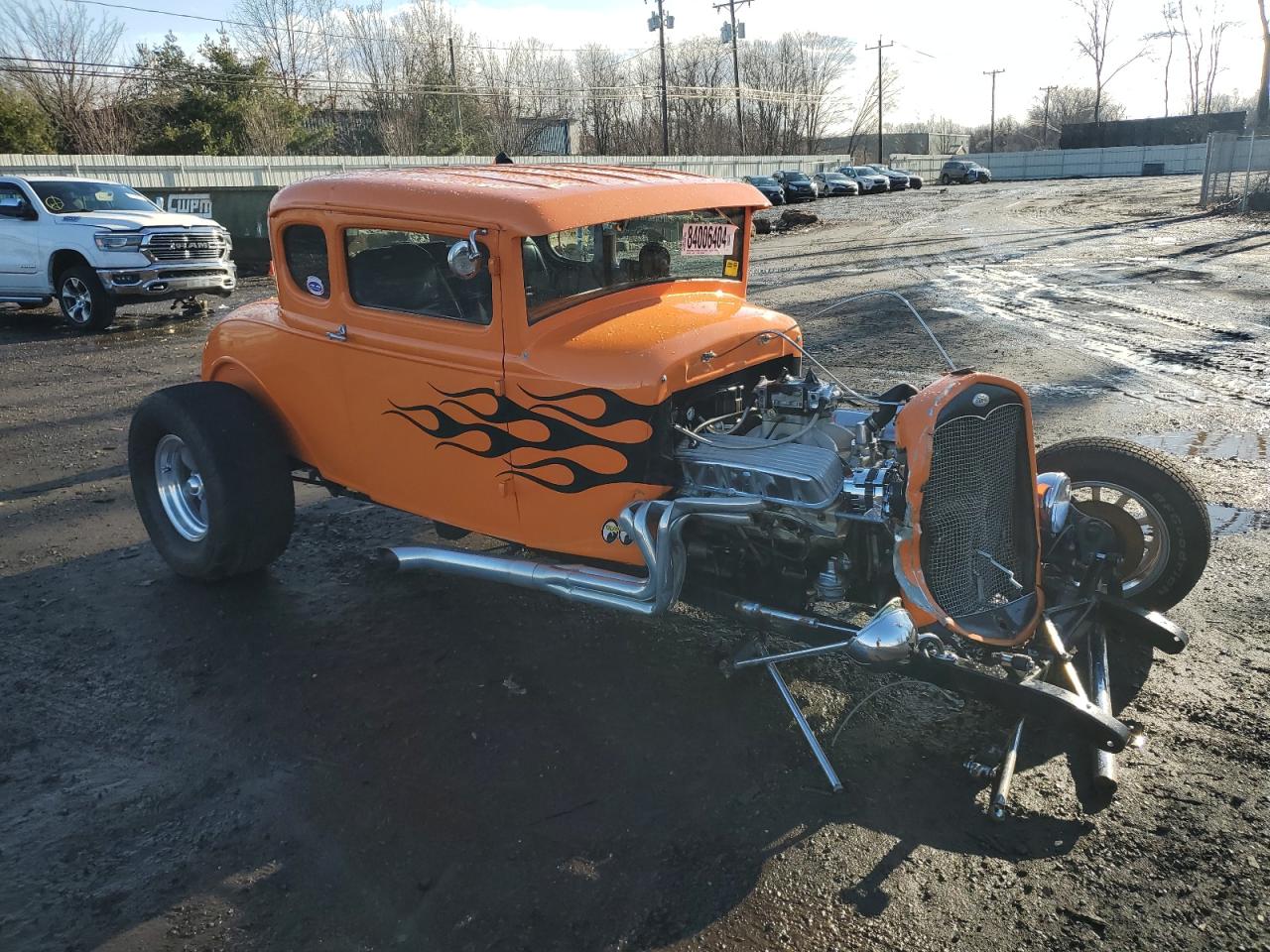 1930 Ford Model A Orange vin: KY10476