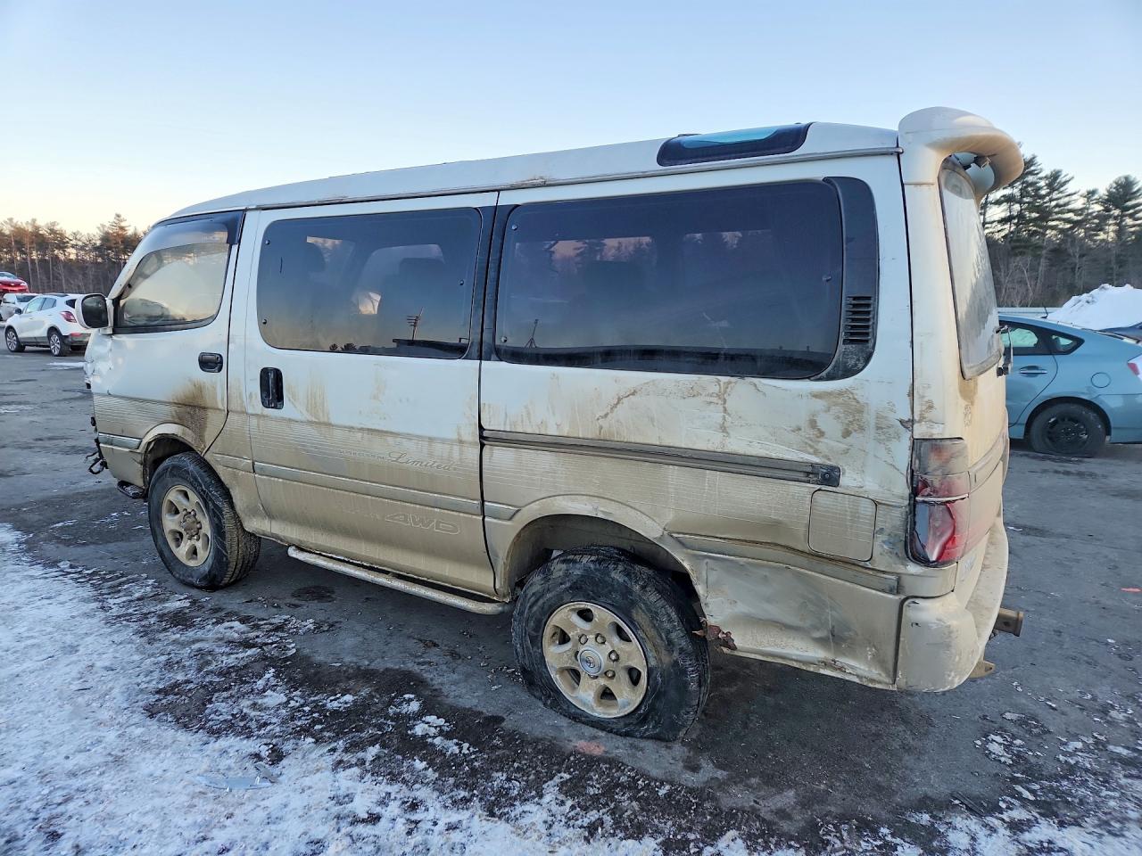 1993 Toyota Hiace Supe White vin: KZH1060005201
