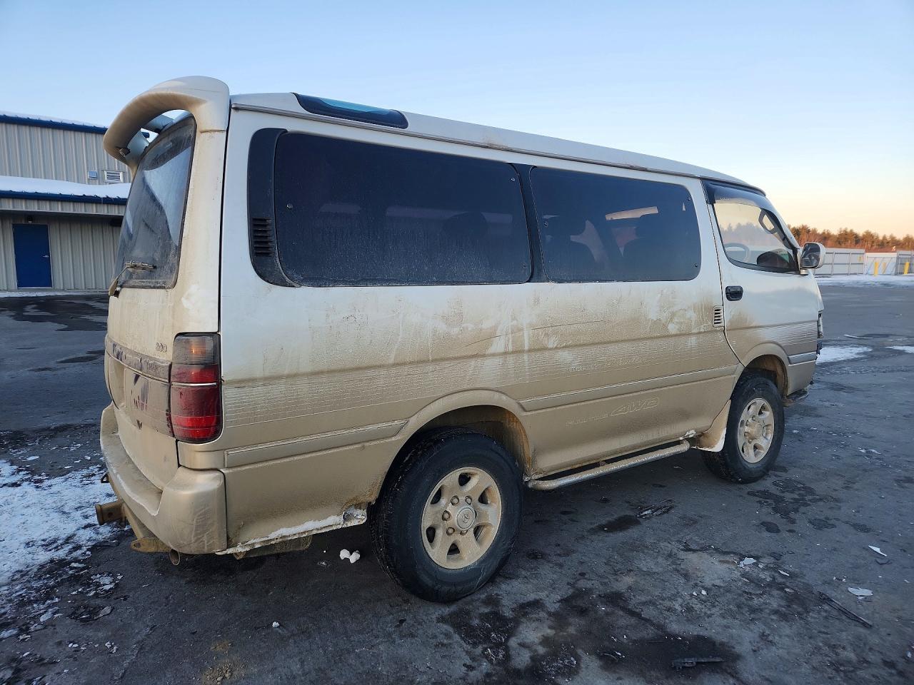 1993 Toyota Hiace Supe White vin: KZH1060005201