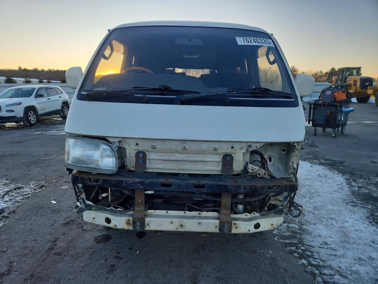 1993 Toyota Hiace Supe White vin: KZH1060005201