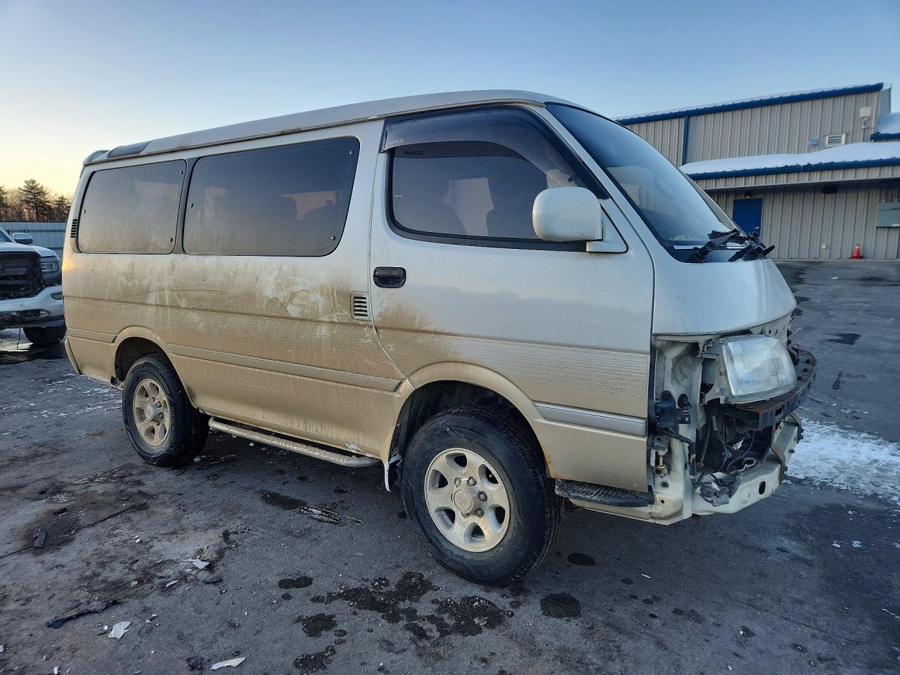 1993 Toyota Hiace Supe White vin: KZH1060005201