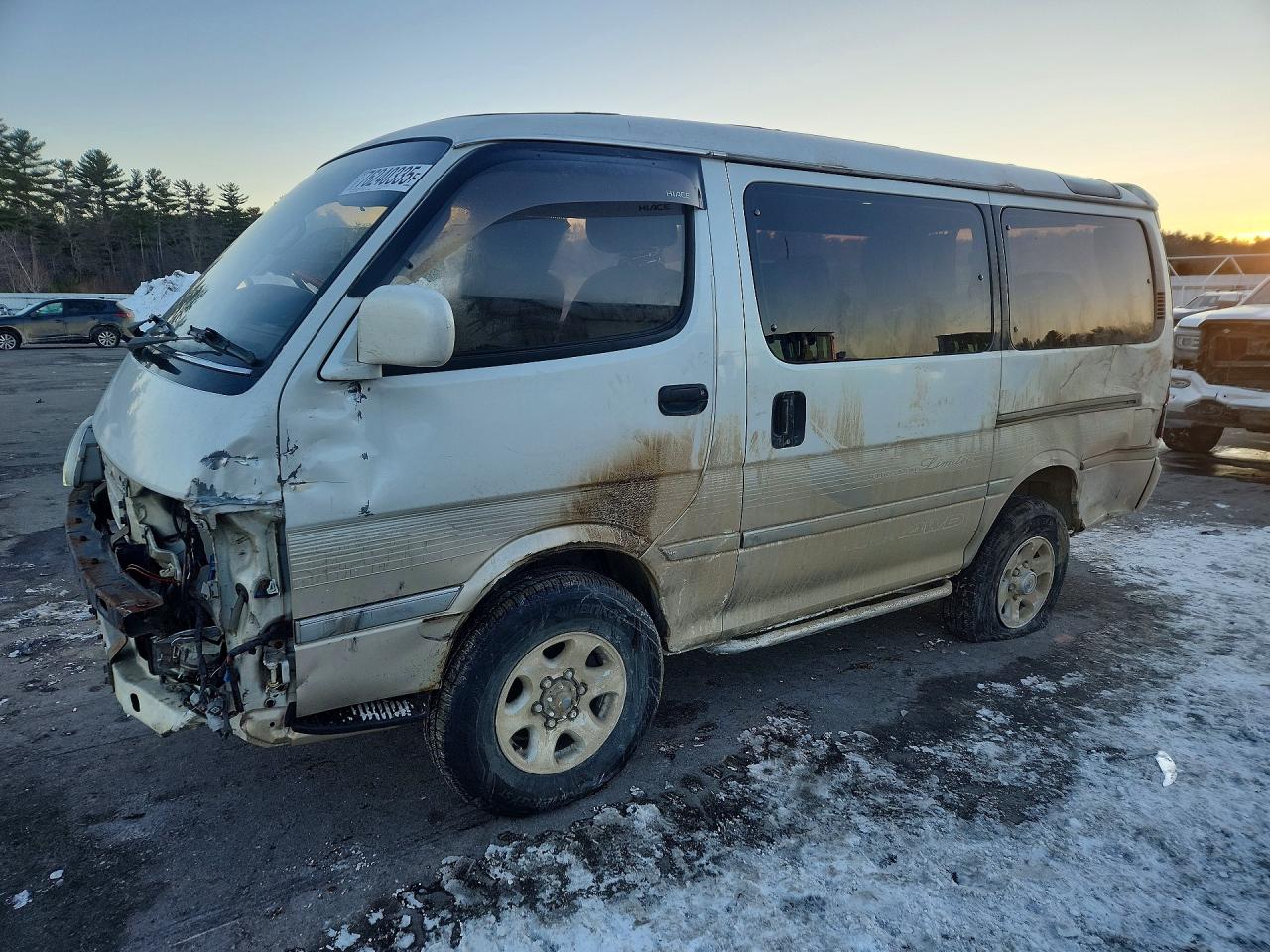 1993 Toyota Hiace Supe White vin: KZH1060005201