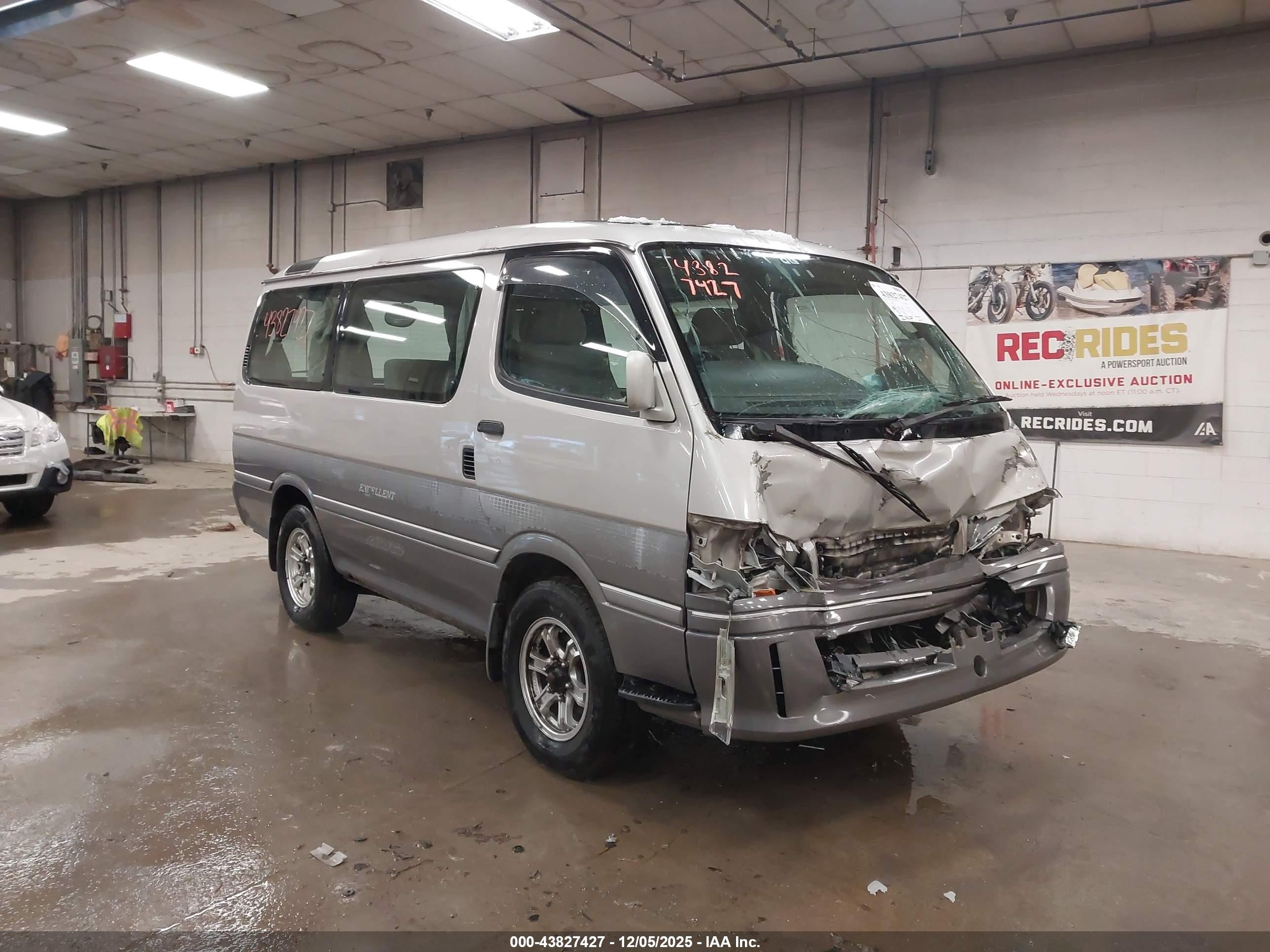 1997 Toyota Hiace Supe   Silver vin: KZH1060028710    