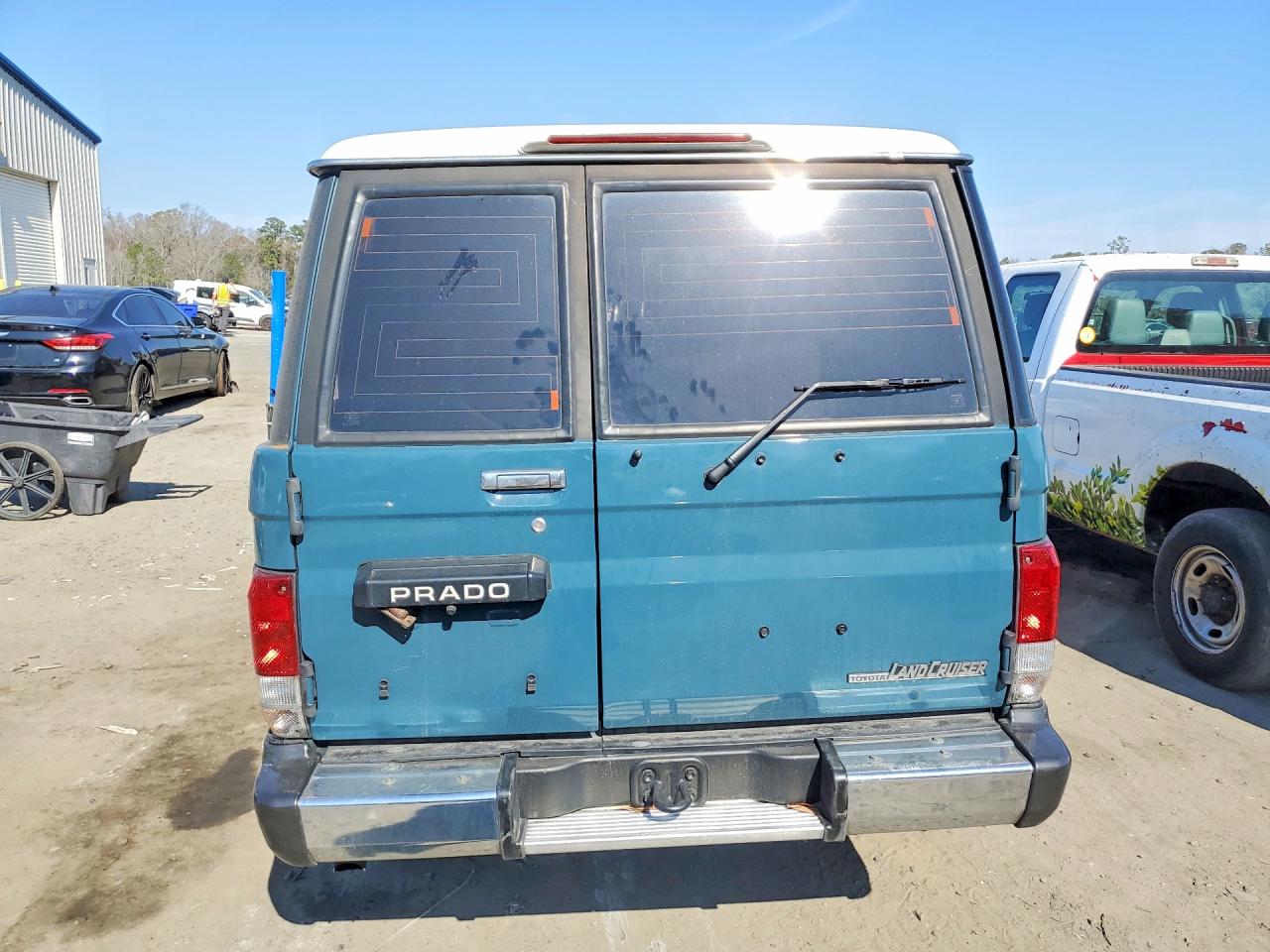 1993 Toyota Land Cruiser Turquoise vin: KZJ780010073