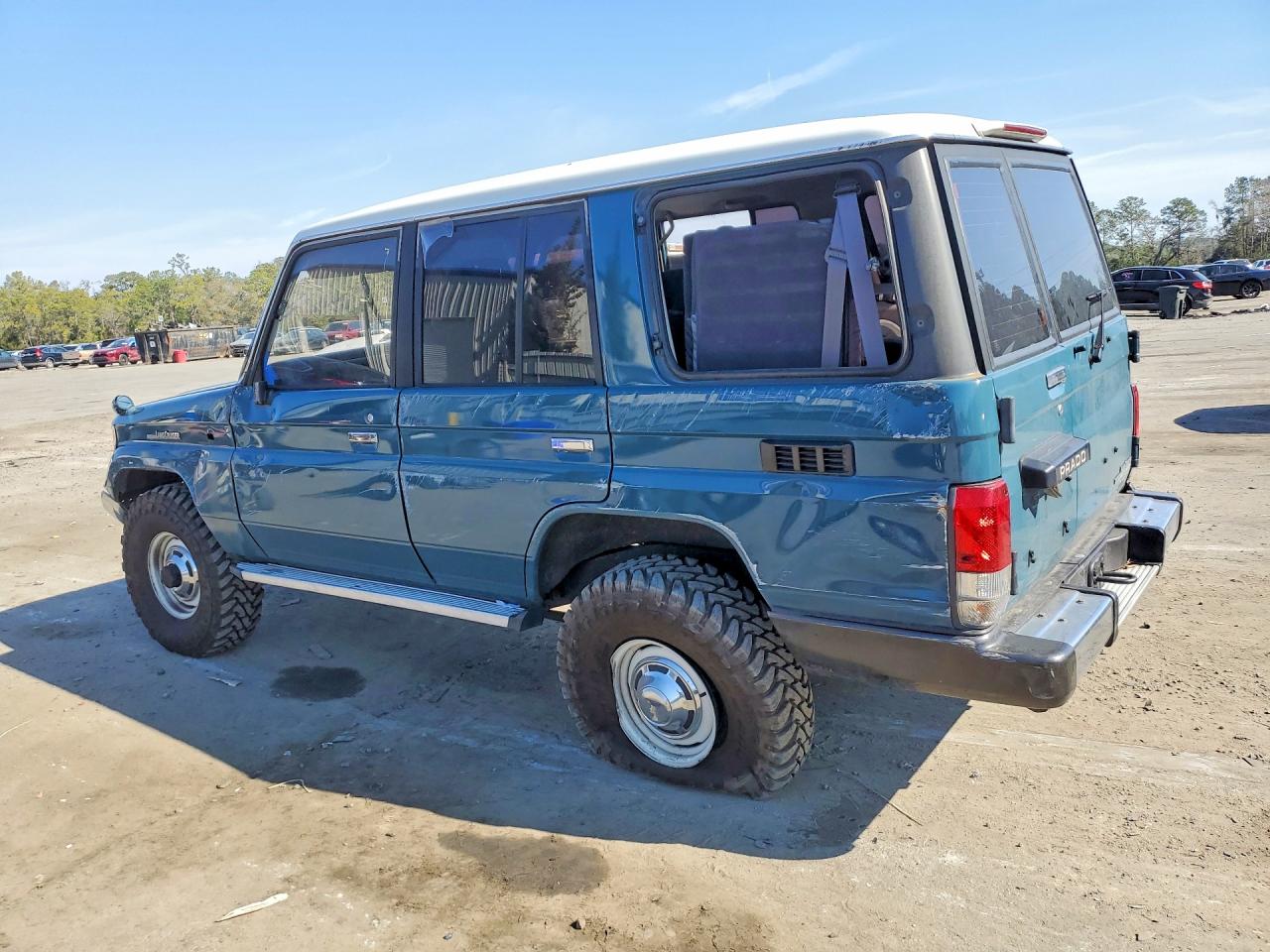 1993 Toyota Land Cruiser Turquoise vin: KZJ780010073