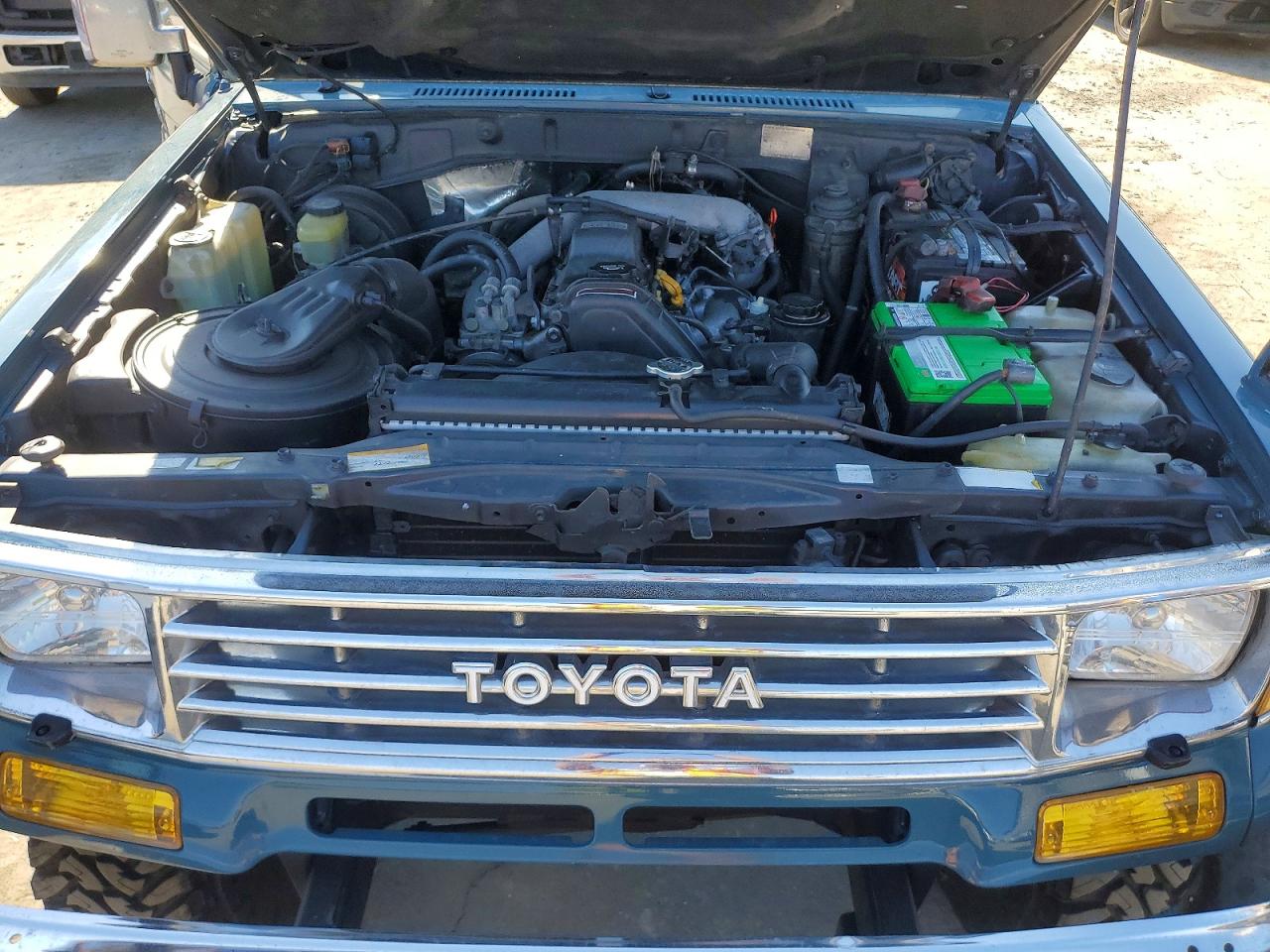 1993 Toyota Land Cruiser Turquoise vin: KZJ780010073