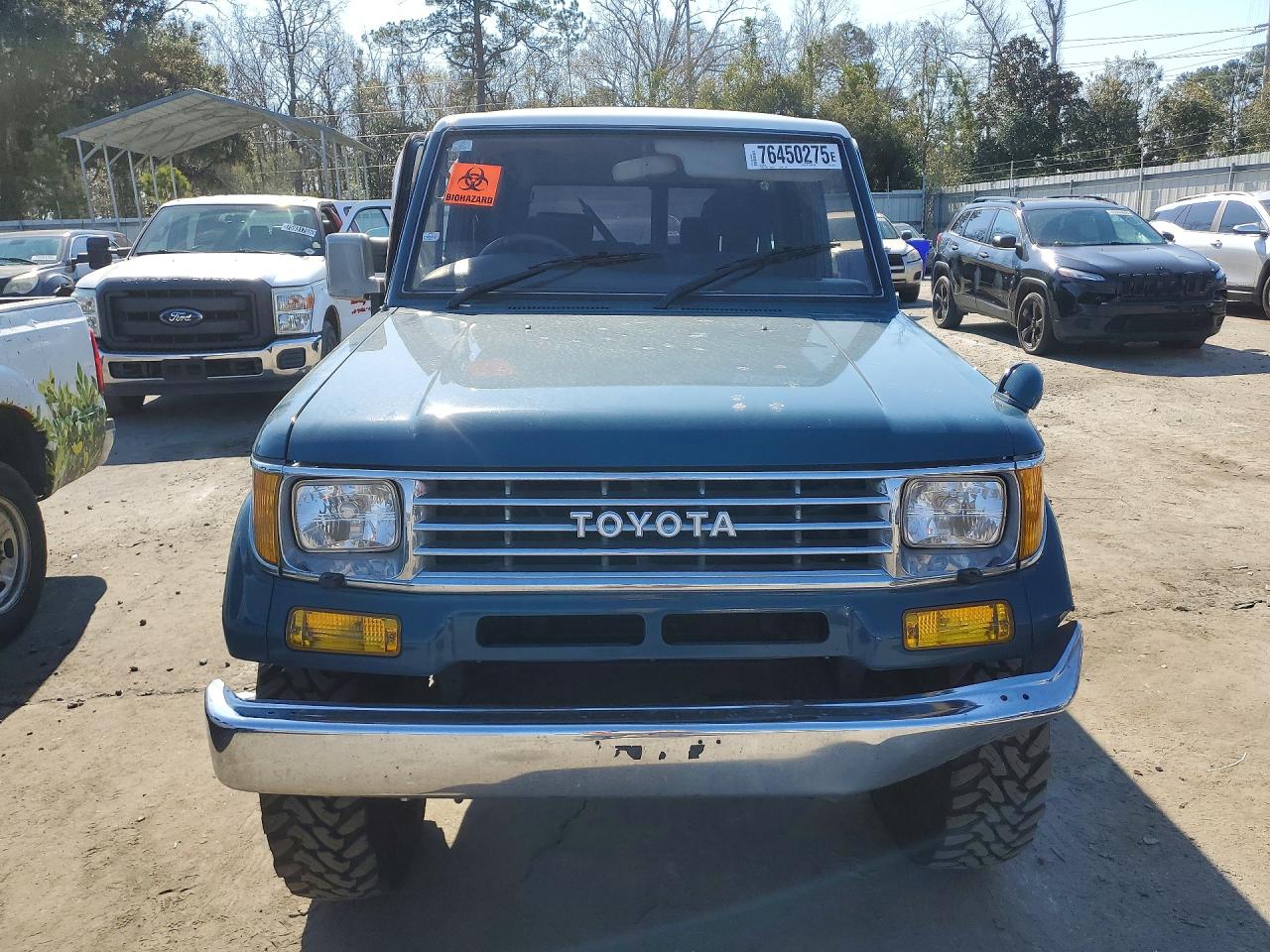 1993 Toyota Land Cruiser Turquoise vin: KZJ780010073
