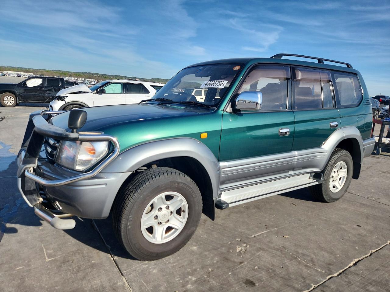 1996 Toyota Land Cruiser Green vin: KZJ950007731