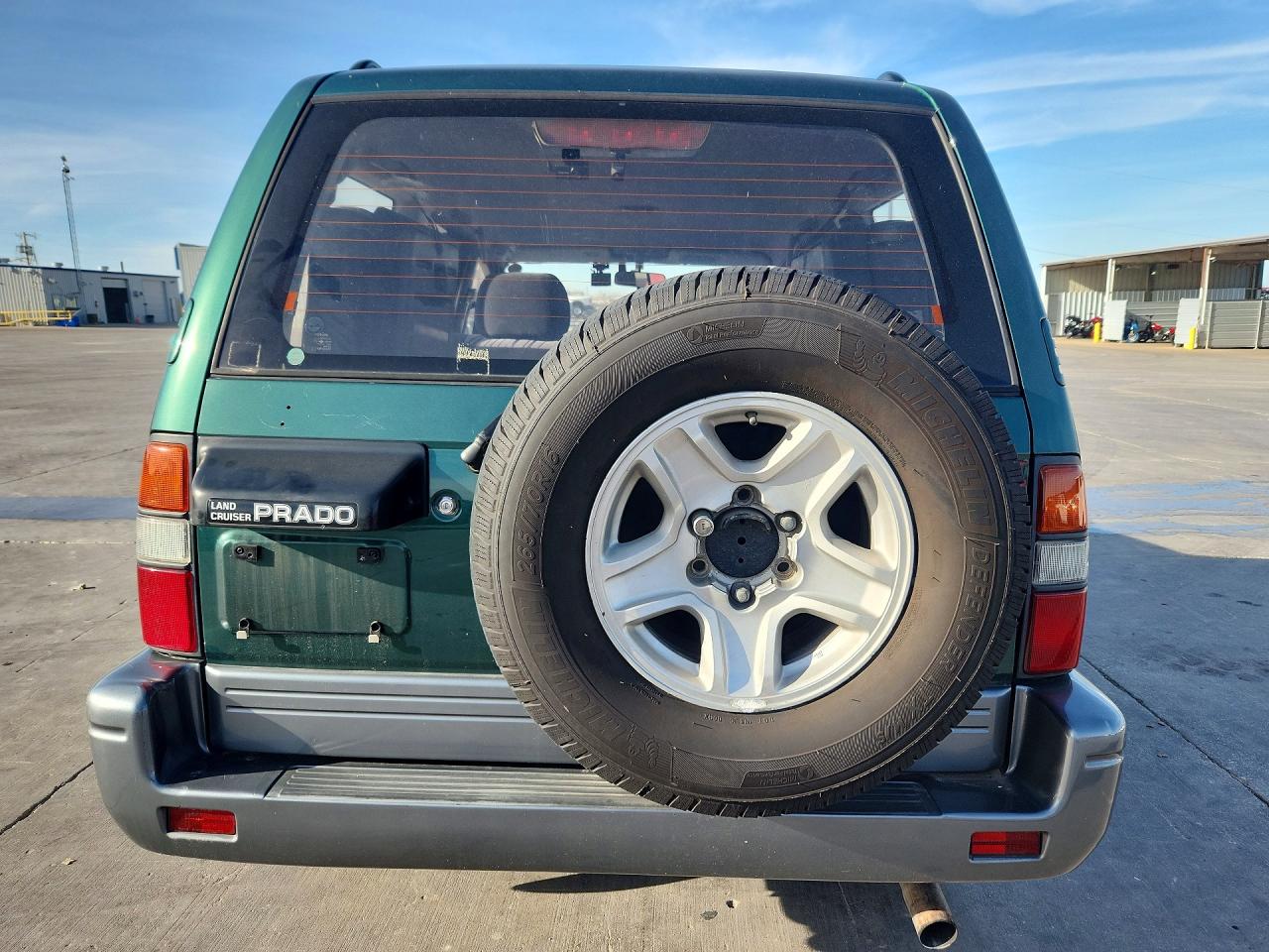1996 Toyota Land Cruiser Green vin: KZJ950007731