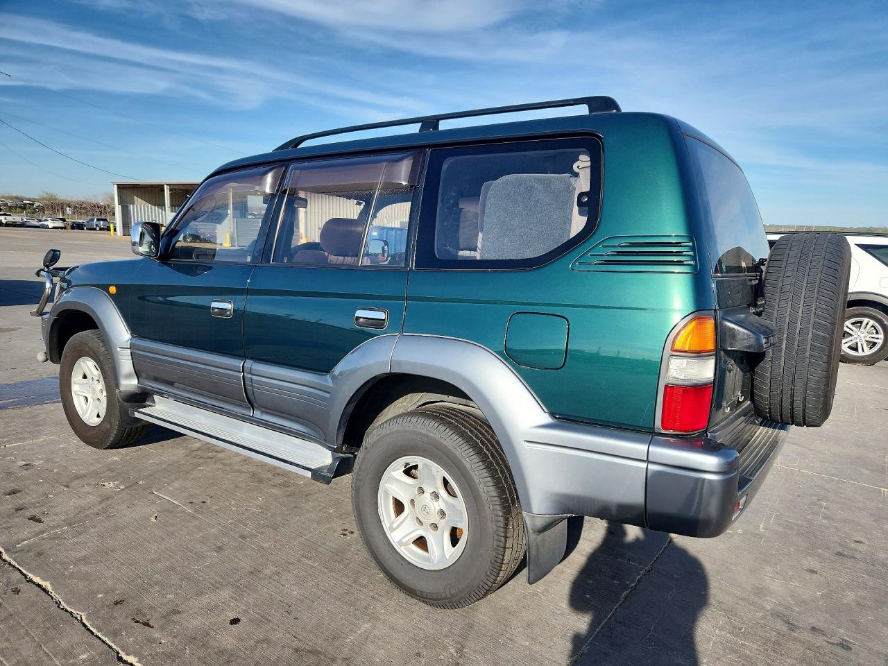 1996 Toyota Land Cruiser Green vin: KZJ950007731