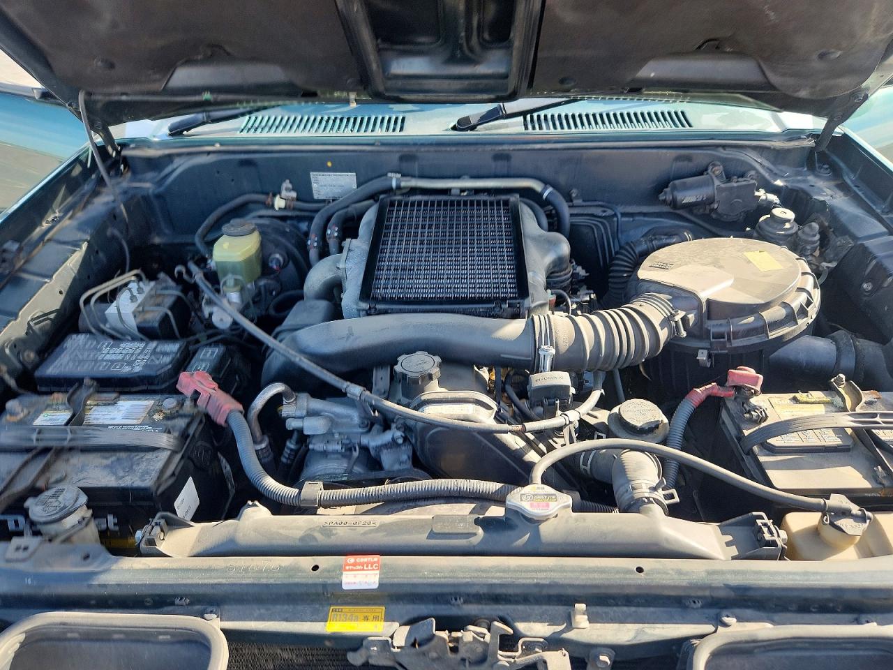 1996 Toyota Land Cruiser Green vin: KZJ950007731