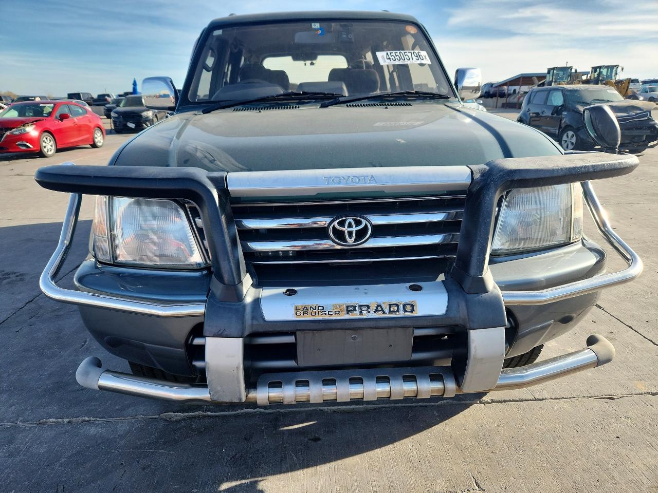 1996 Toyota Land Cruiser Green vin: KZJ950007731