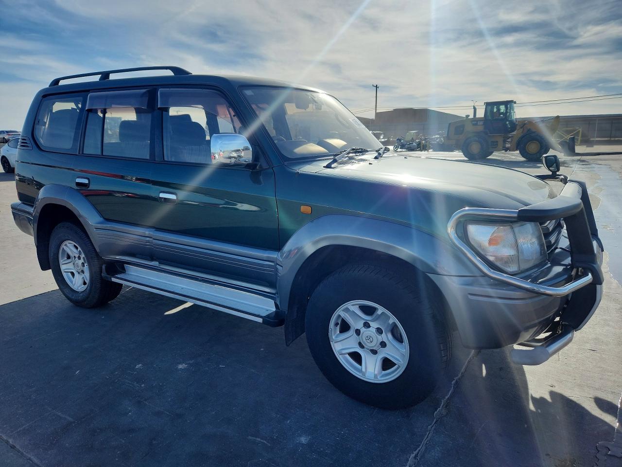 1996 Toyota Land Cruiser Green vin: KZJ950007731