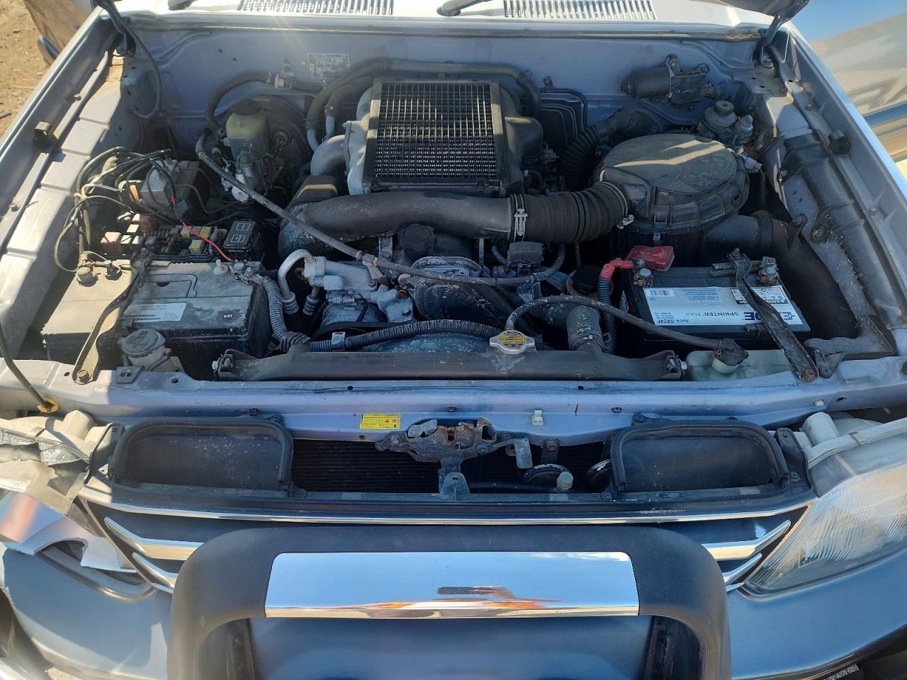 1997 Toyota Land Cruiser 4wd Silver vin: KZJ950043427KZJ95