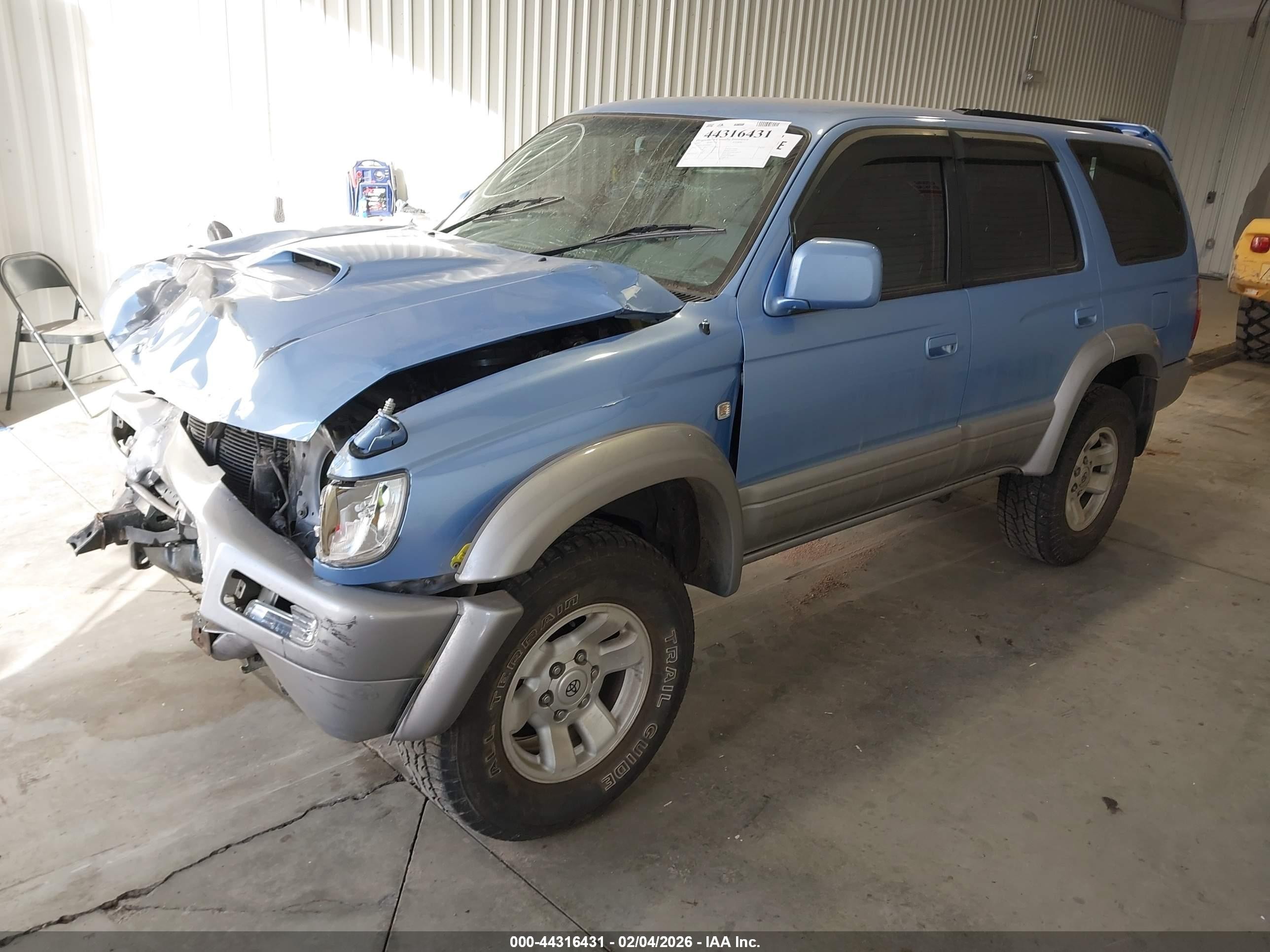 1997 Toyota Other   Light Blue vin: KZN1859005822    