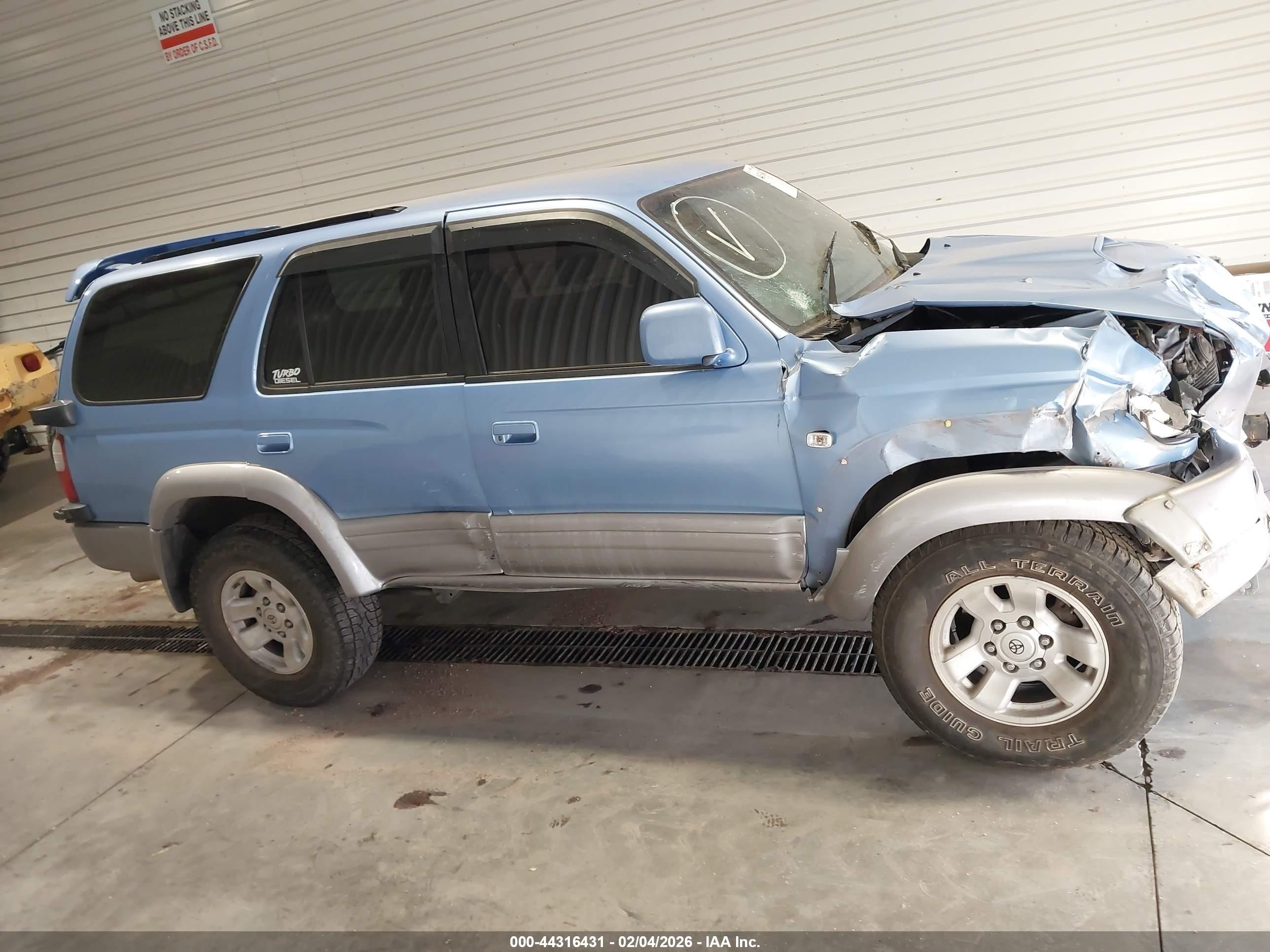 1997 Toyota Other   Light Blue vin: KZN1859005822    