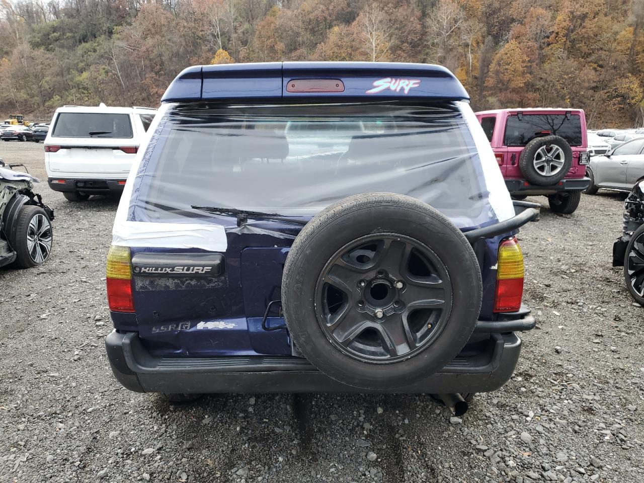 1997 Toyota Hilux Surf Blue vin: KZN1859006586