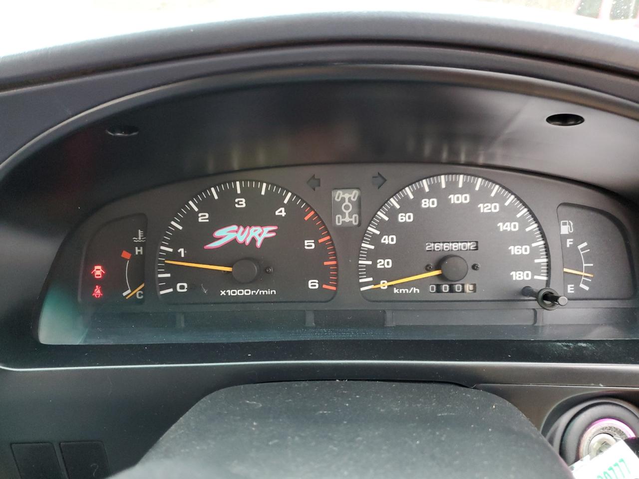 1997 Toyota Hilux Surf Blue vin: KZN1859006586